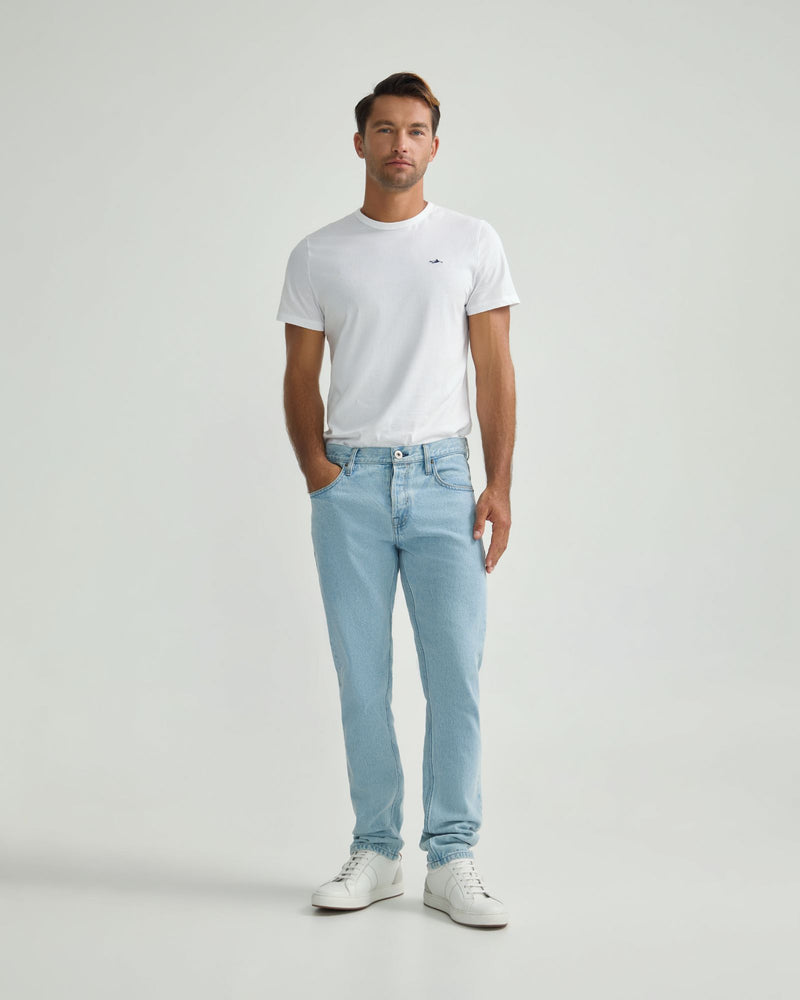 Roscoe Light Wash Denim Jeans MENS TROUSERS