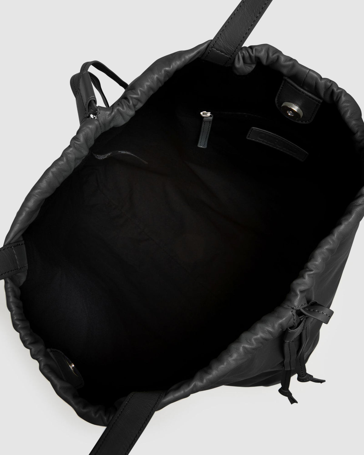 MISHA LEATHER TOTE BAG WOMENS SHOES