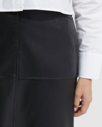 ANNA NAPPA LEATHER PENCIL SKIRT WOMENS SKIRTS