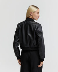 BETTY NAPPA LEATHER JACKET WOMENS SUITS JKTS COATS