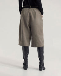 Kiera Suede Bermuda Shorts WOMENS SKIRTS