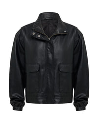 Rosie Leather Bomber Jacket WOMENS SUITS JKTS COATS