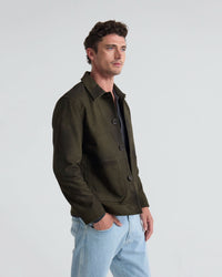 Harry Goat Suede Jacket MENS JACKETS AND COATS