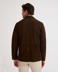 Maddox Suede Blazer MENS JACKETS AND COATS