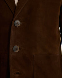 Maddox Suede Blazer MENS JACKETS AND COATS