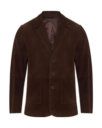 Maddox Suede Blazer MENS JACKETS AND COATS