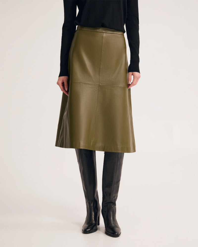 Lulu Leather Skirt WOMENS SKIRTS