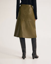 Lulu Leather Skirt WOMENS SKIRTS
