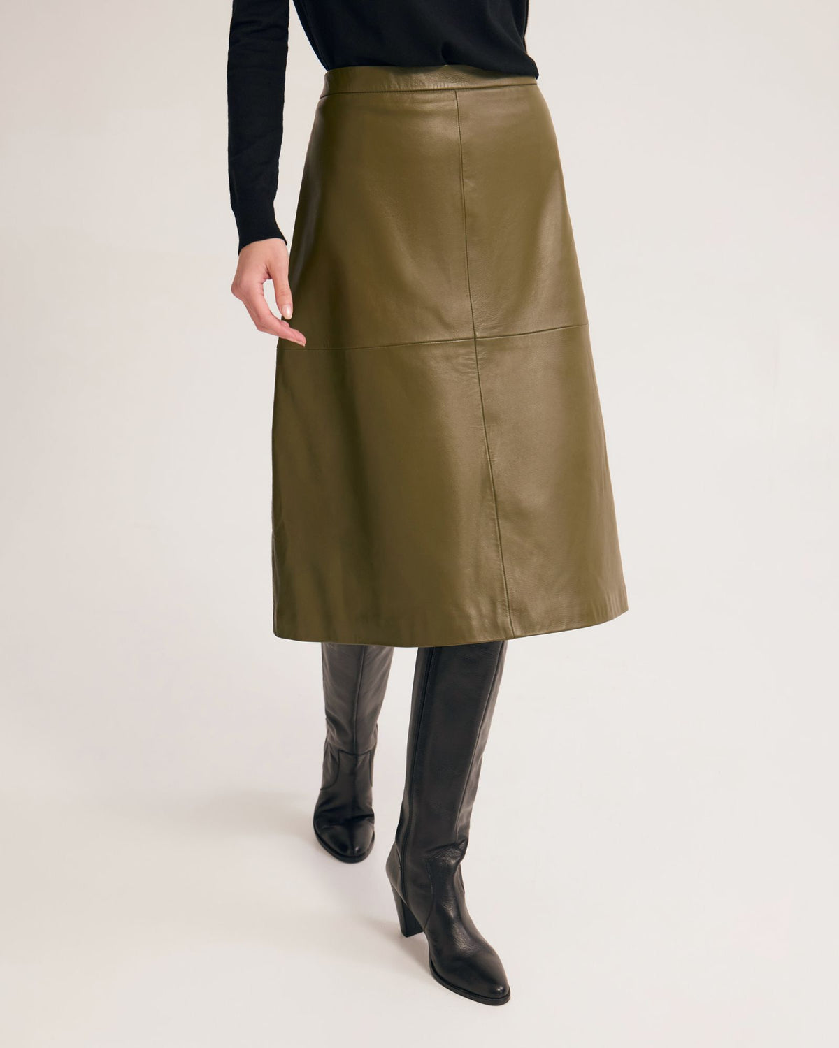 Lulu Leather Skirt WOMENS SKIRTS