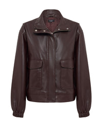 Rosie Leather Bomber WOMENS SUITS JKTS COATS
