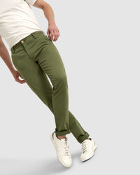 STRETCH SKINNY FIT CHINOS MENS TROUSERS