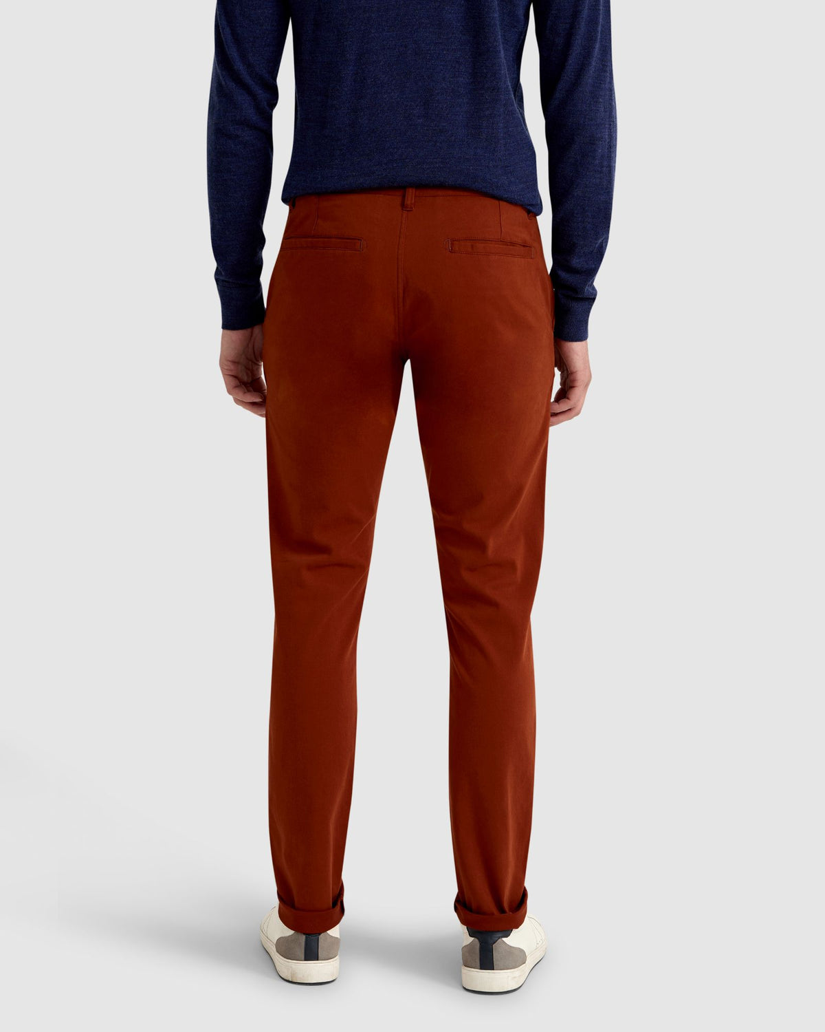 STRETCH SKINNY FIT CHINOS MENS TROUSERS