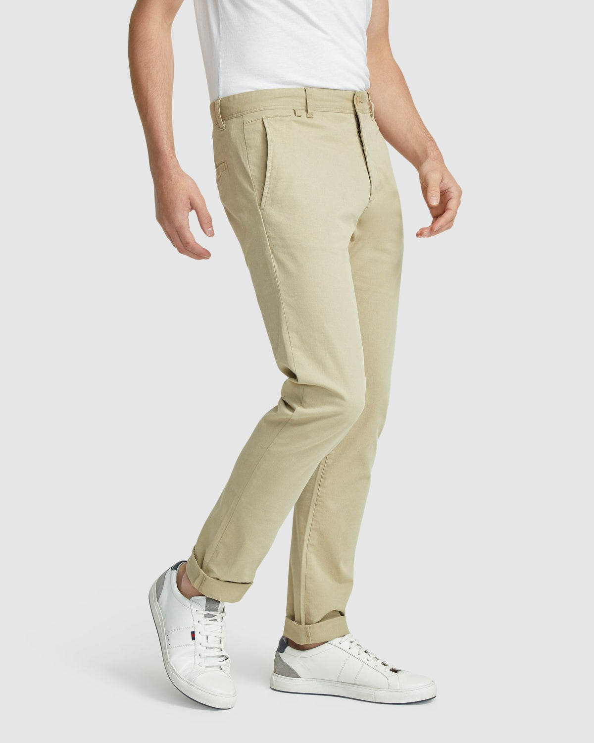 DANNY CASUAL ORGANIC COTTON CHINOS MENS TROUSERS