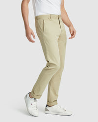 DANNY CASUAL ORGANIC COTTON CHINOS MENS TROUSERS