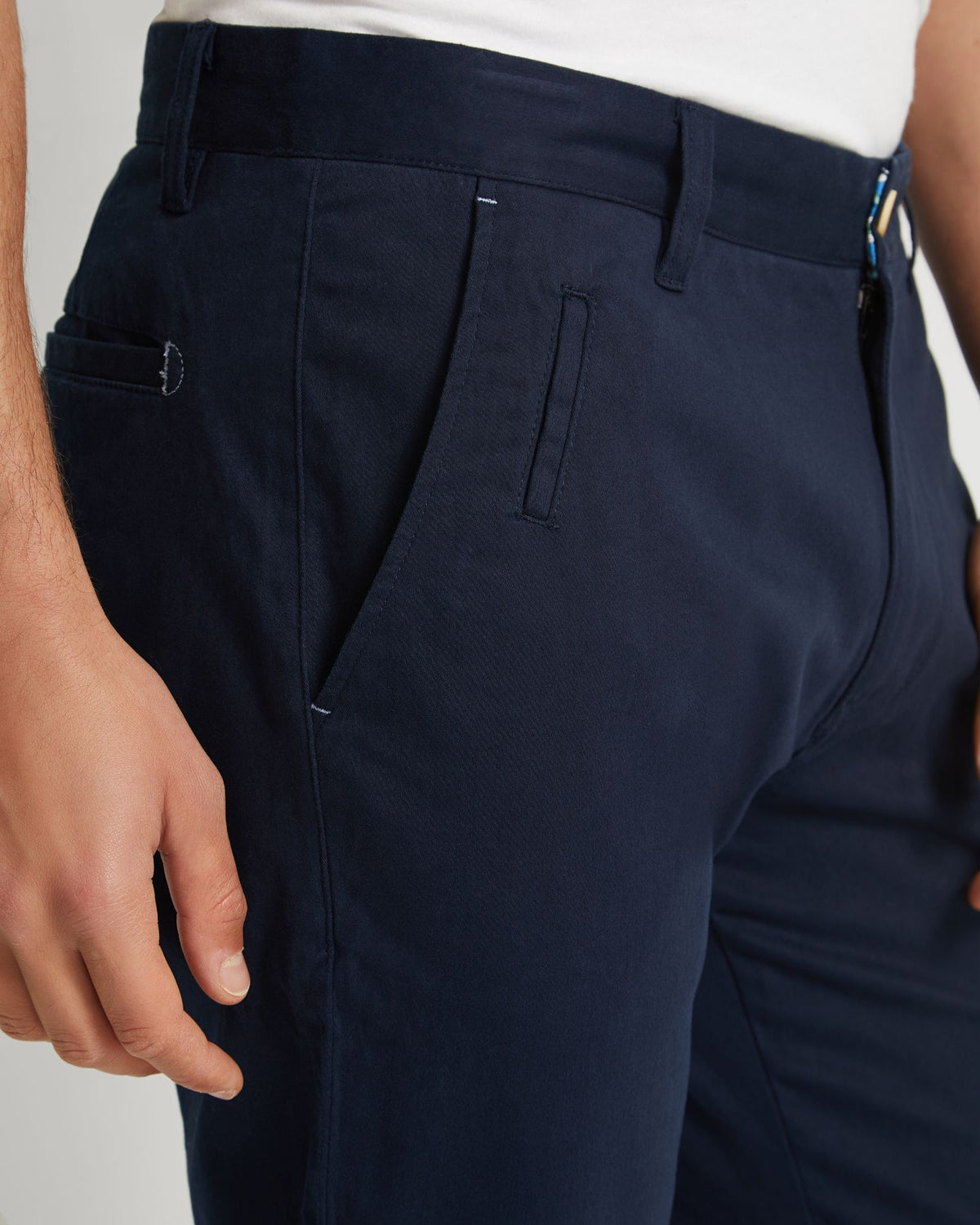 STRETCH SKINNY FIT CHINO MENS TROUSERS