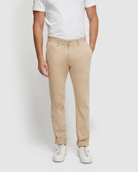 STRETCH SKINNY FIT CHINO MENS TROUSERS