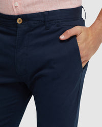 DANNY CASUAL ORGANIC COTTON CHINO MENS TROUSERS