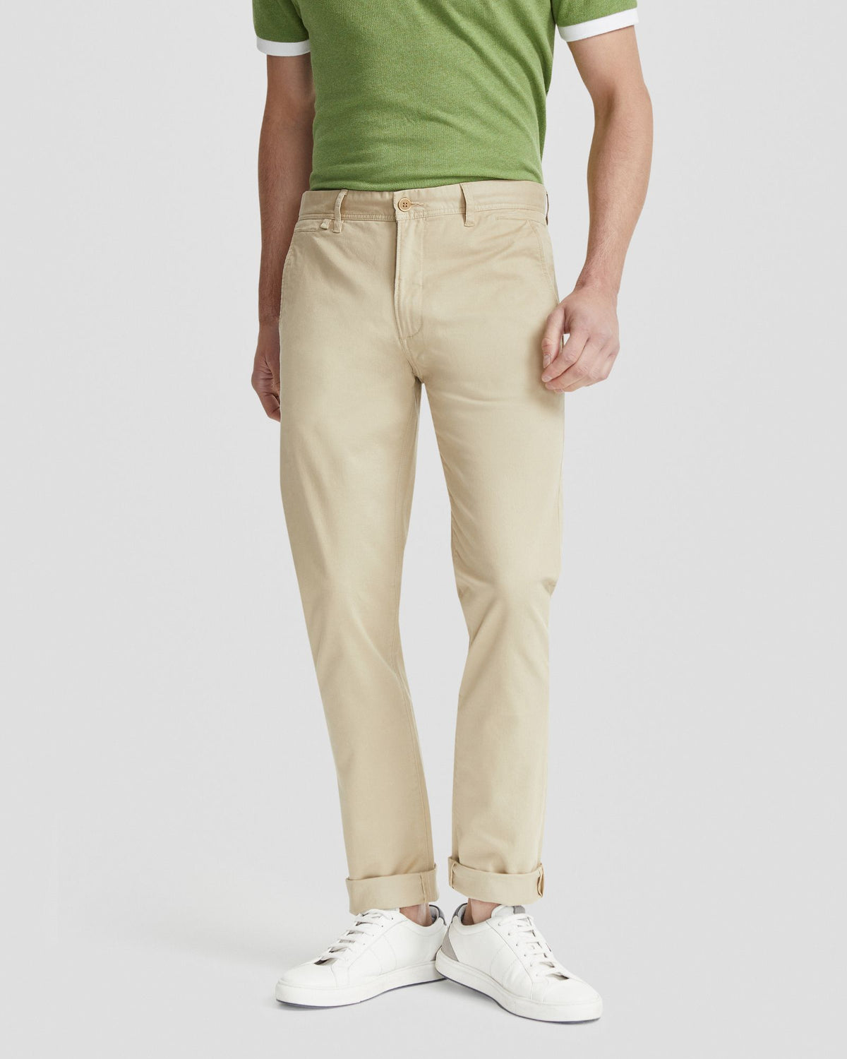 DANNY CASUAL ORGANIC COTTON CHINO MENS TROUSERS
