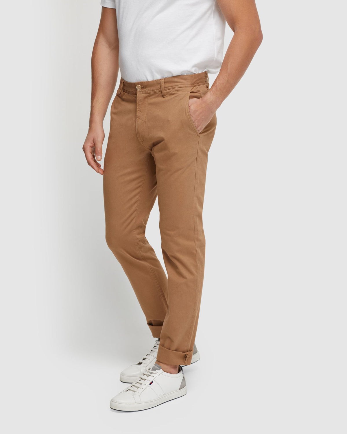 DANNY CASUAL ORGANIC COTTON CHINO MENS TROUSERS