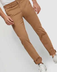 DANNY CASUAL ORGANIC COTTON CHINO MENS TROUSERS