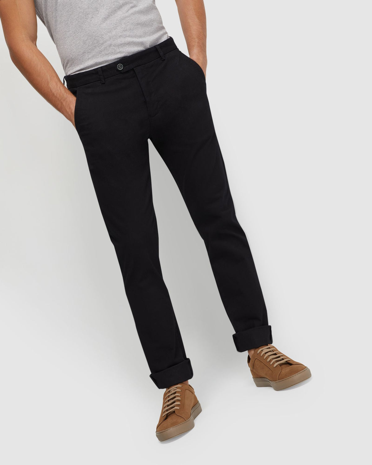 LUKA STRETCH CASUAL PANTS MENS TROUSERS