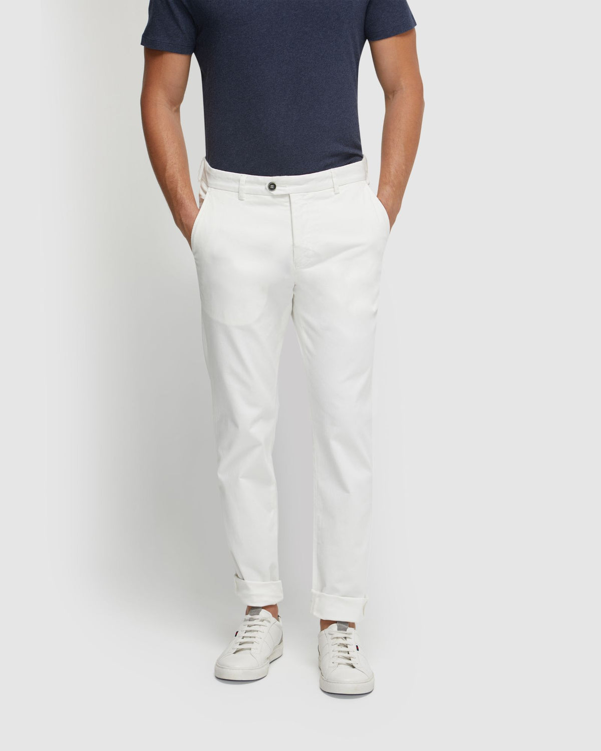 LUKA STRETCH CASUAL PANTS MENS TROUSERS