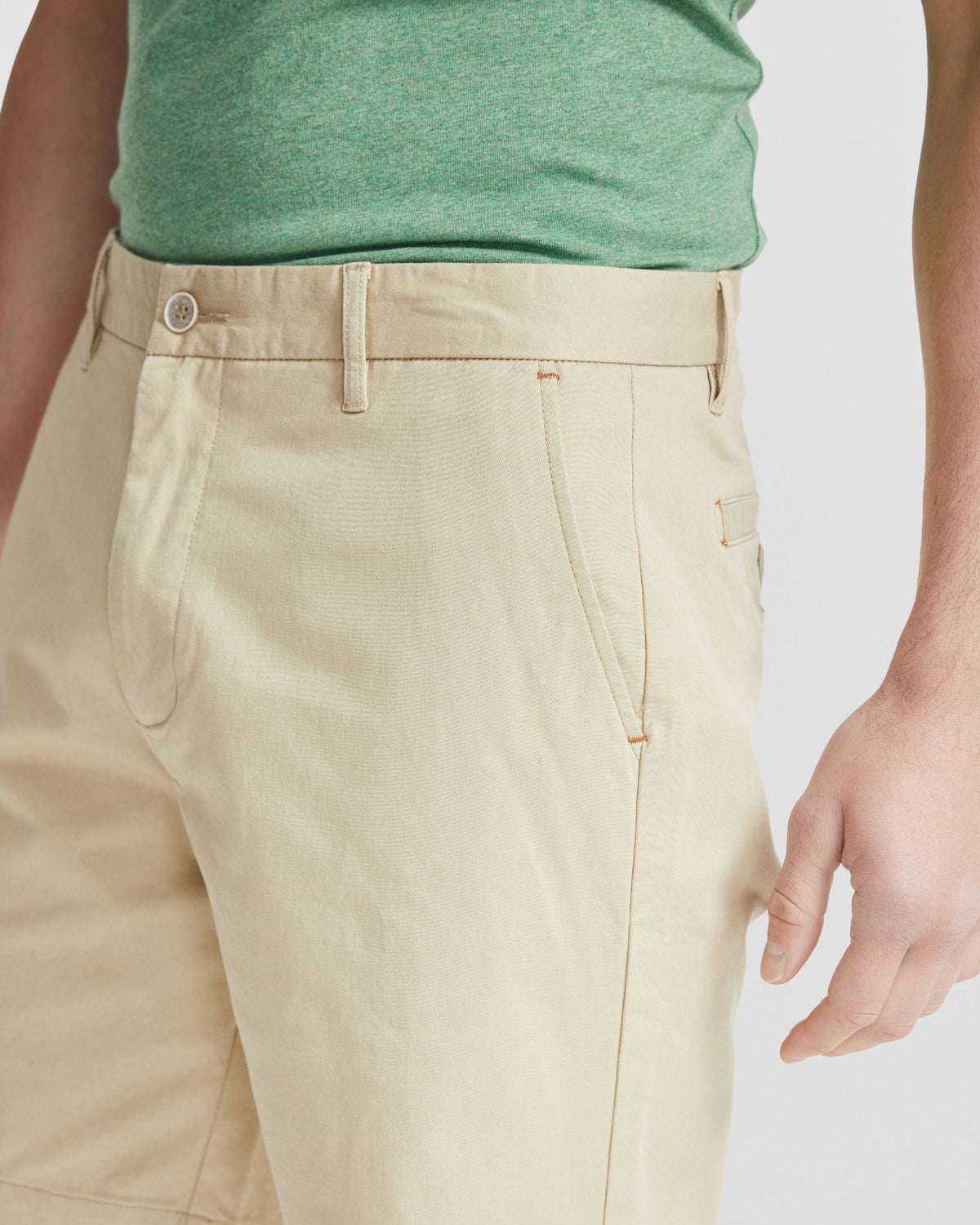 HENRY ORGANIC COTTON CHINO SHORTS MENS SHORTS