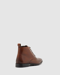 BRADBURY LEATHER DERBY BOOT MENS SHOES