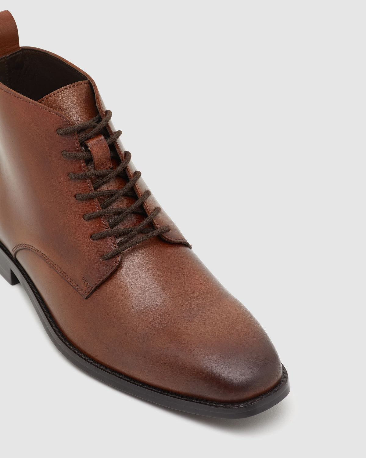 BRADBURY LEATHER DERBY BOOT MENS SHOES