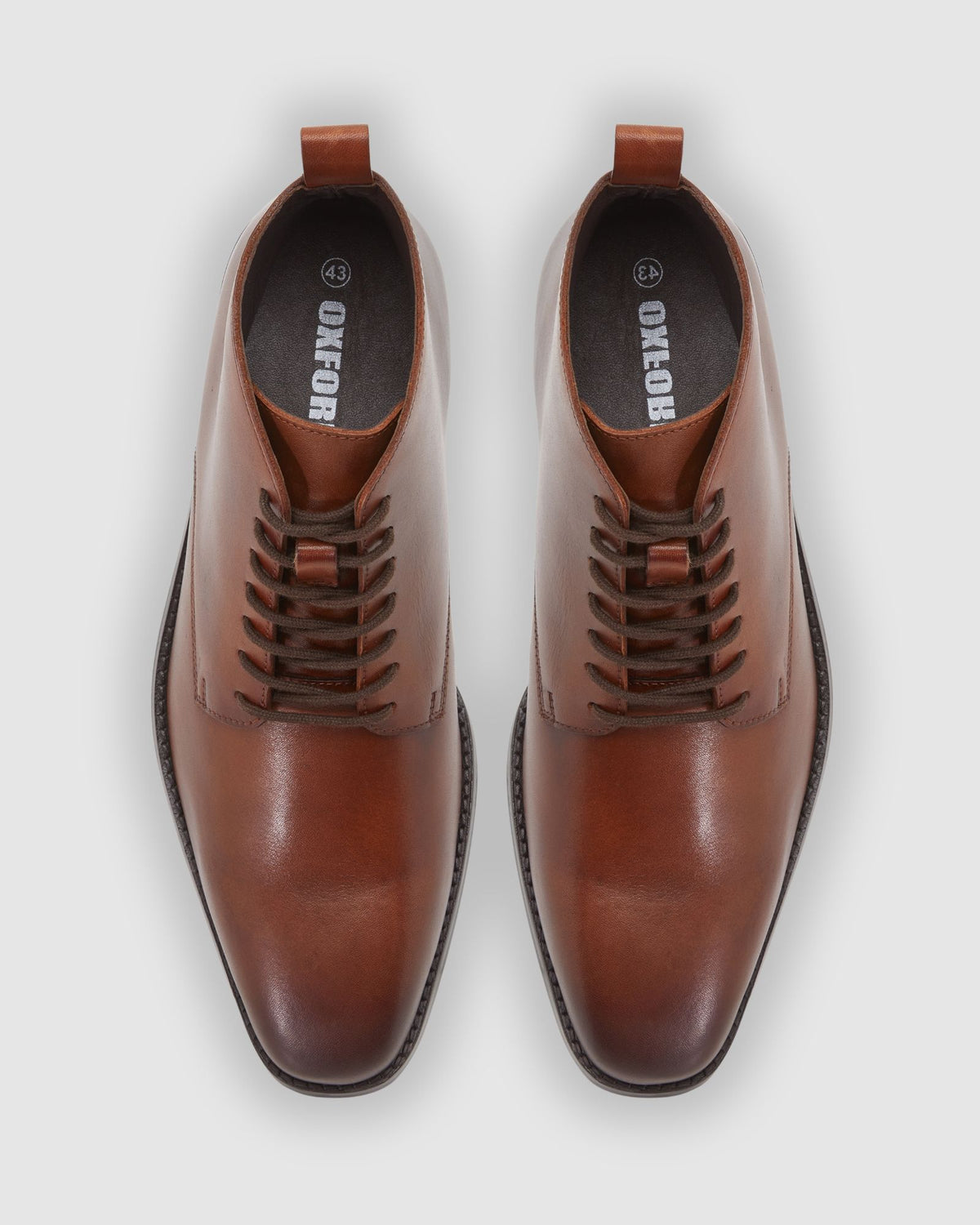 BRADBURY LEATHER DERBY BOOT MENS SHOES