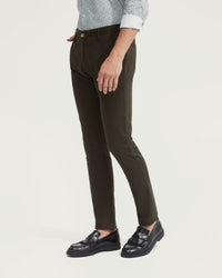 STRETCH SKINNY FIT ORGANIC COTTON CHINOS MENS TROUSERS