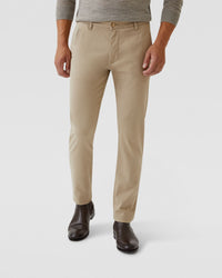 STRETCH SKINNY FIT ORGANIC COTTON CHINOS MENS TROUSERS
