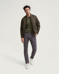 STRETCH SKINNY FIT ORGANIC COTTON CHINOS MENS TROUSERS