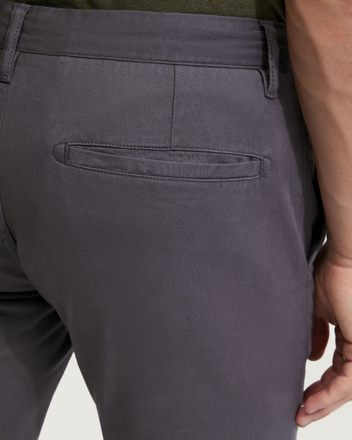 STRETCH SKINNY FIT ORGANIC COTTON CHINOS MENS TROUSERS