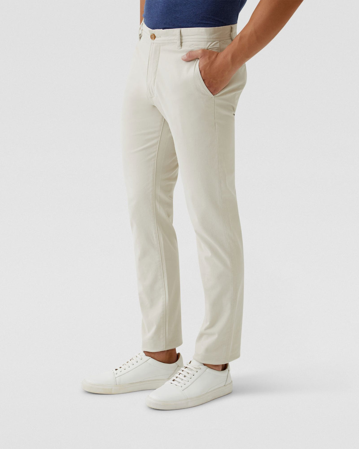 DANNY CASUAL ORGANIC COTTON CHINOS MENS TROUSERS