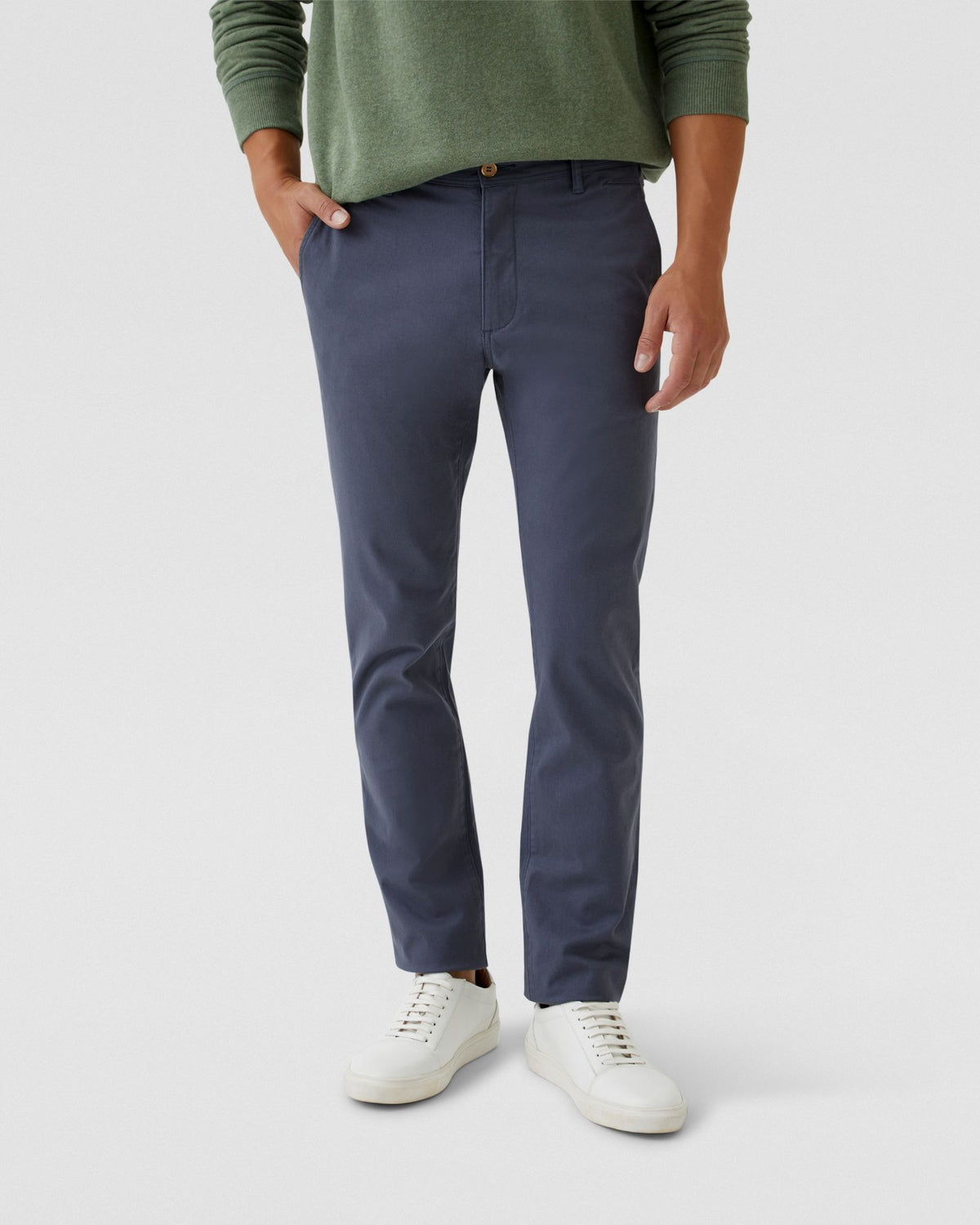 DANNY CASUAL ORGANIC COTTON CHINOS MENS TROUSERS