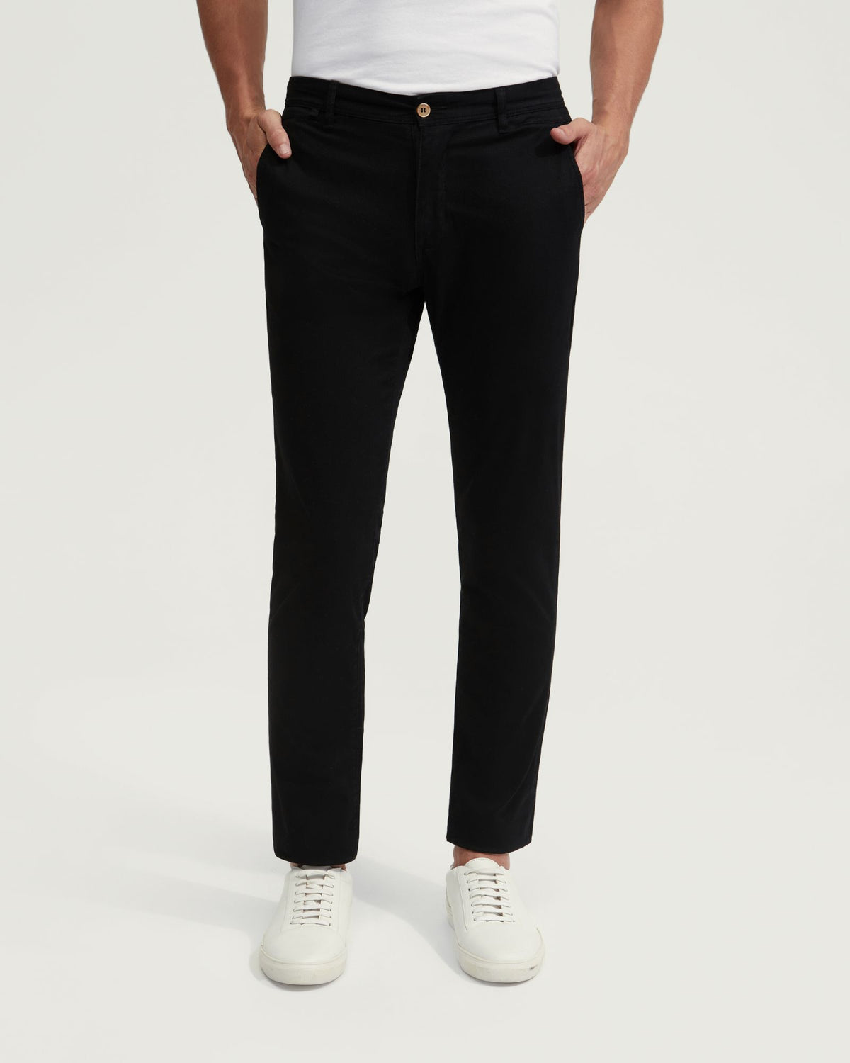 DANNY CASUAL ORGANIC COTTON CHINOS MENS TROUSERS