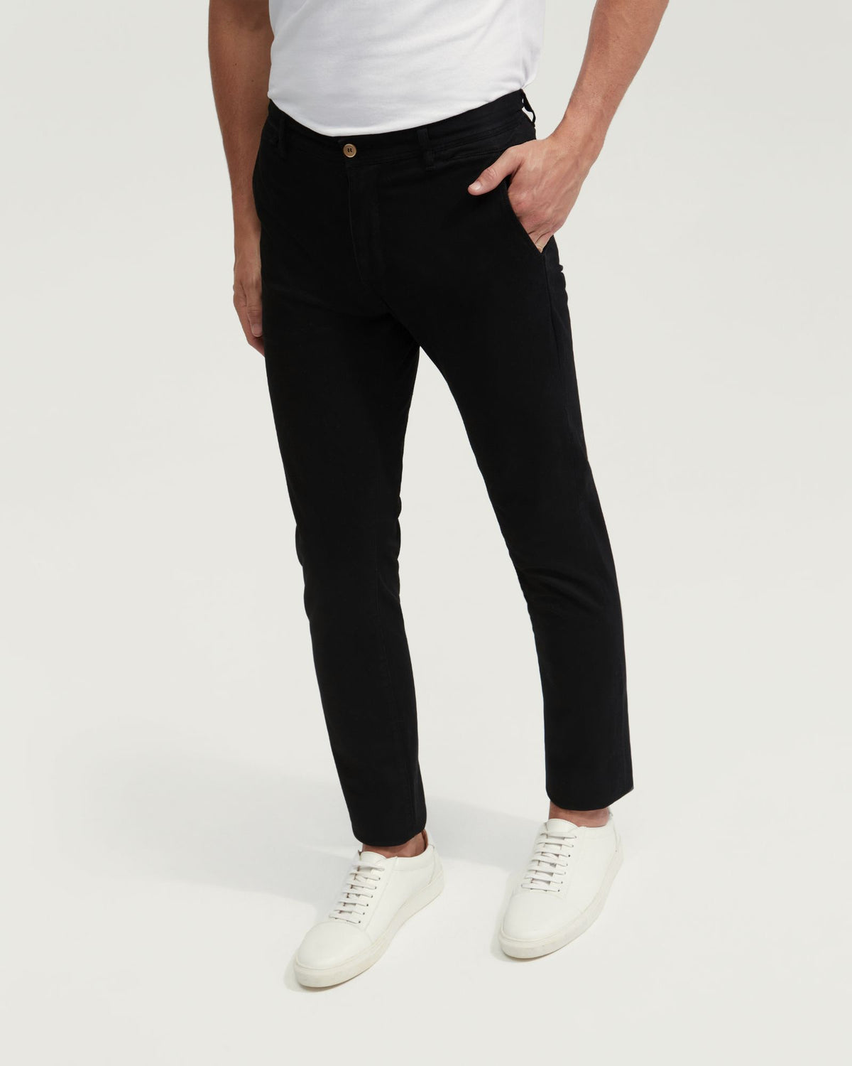 DANNY CASUAL ORGANIC COTTON CHINOS MENS TROUSERS