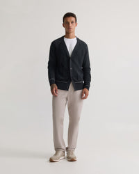 Relaxed Fit Stretch Cotton Chino MENS TROUSERS