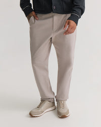 Relaxed Fit Stretch Cotton Chino MENS TROUSERS