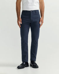 Slim Leg Stretch Cotton Chino MENS TROUSERS