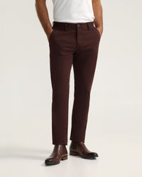 Slim Leg Stretch Cotton Chino MENS TROUSERS