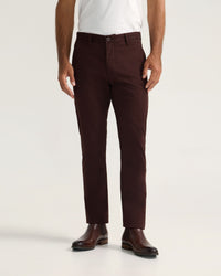 Slim Leg Stretch Cotton Chino MENS TROUSERS