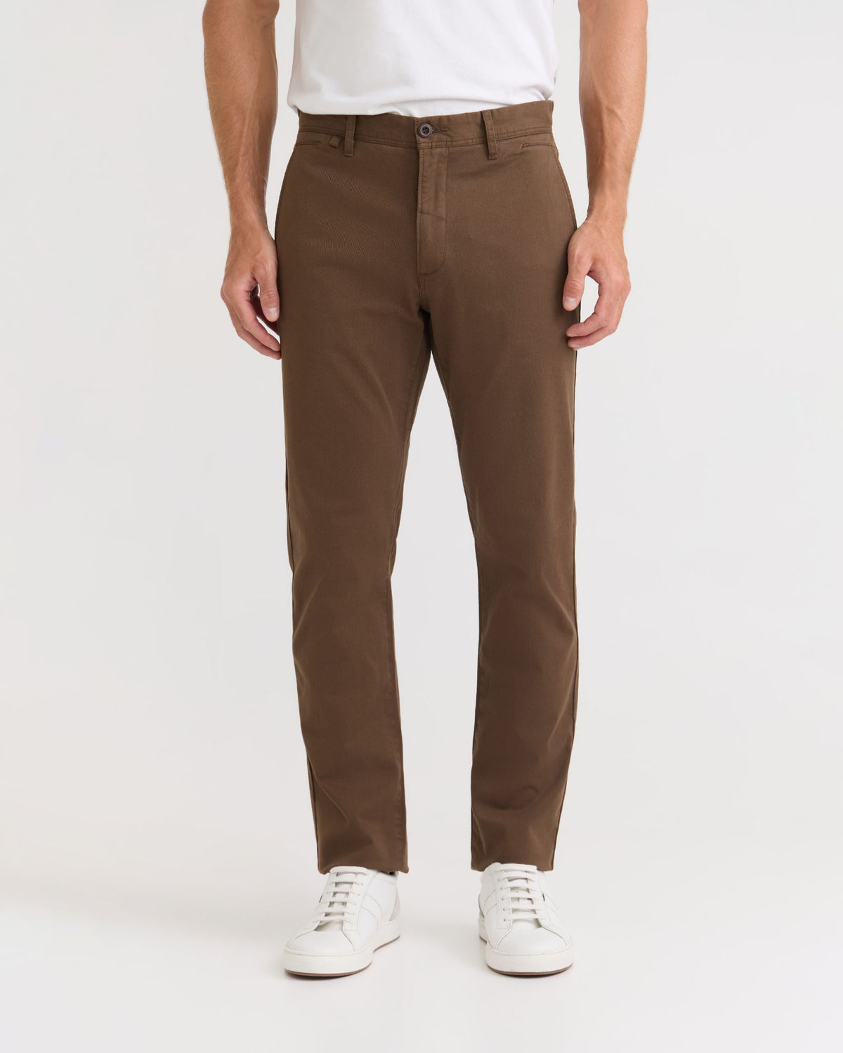 Slim Leg Stretch Cotton Chino MENS TROUSERS