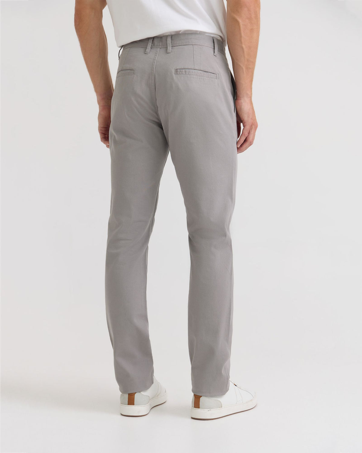 Slim Leg Stretch Cotton Chino MENS TROUSERS