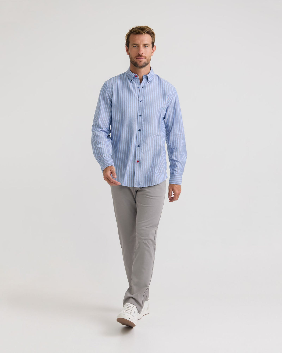 Slim Leg Stretch Cotton Chino MENS TROUSERS