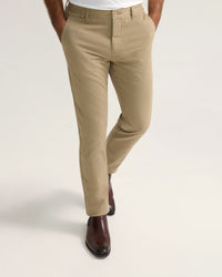 Slim Leg Stretch Cotton Chino MENS TROUSERS