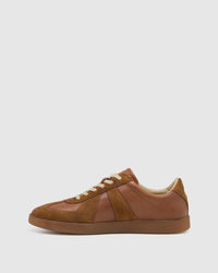 Max Leather/Suede Trainer MENS SHOES