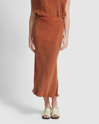 ADELE BIAS CUT SKIRT WOMENS SKIRTS