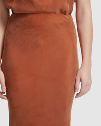 ADELE BIAS CUT SKIRT WOMENS SKIRTS